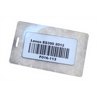 2007-2012 Lexus ES350 Air Intake Inlet Hose NO.1 Duct 3.5L V6 17751-31120, F016, OEM, 2007, 2008, 2009, 2010, 2011, 2012