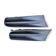 2009-2012 Lexus ES350 Front Right/Left Fog Light/Lamp Cover Gray Set, 53141-33100, 53142-33110 F016, OEM, 2009, 2010, 2011, 2012