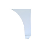 2007-2012 Lexus ES350 Fender Front Left/Passenger White, 53812-33180, F016, OEM, 2007, 2008, 2009, 2010, 2011, 2012