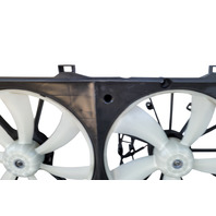 2007-2012 Lexus ES350 Cooling Radiator Fans with Shrouds, 16711-31250, F016, OEM, 2007, 2008, 2009, 2010, 2011, 2012