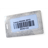 2007-2012 Lexus ES350 Control Arm Rear Left/Driver Strut Rod Piece Set(2), 48780-33040, F016, OEM, 2007, 2008, 2009, 2010, 2011, 2012