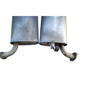 2009-2012 Lexus ES350 Exhaust Muffler Right/Left Set 17440-31021, 17430-31521, F016, OEM, 2009, 2010, 2011, 2012