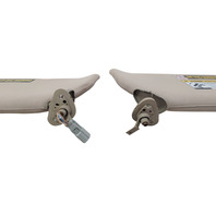 2006 Honda Ridgeline Right/Passenger Left/Driver Sun Visor, 83280-SJC-A01ZB, 83230-SJC-A01ZB, F017, OEM, 2006