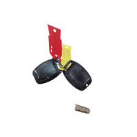 2006-2007 Honda Ridgeline Ignition Switch Column w/Key, 06351-SJC-A10, F017, OEM, 2006, 2007