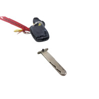 2006-2007 Honda Ridgeline Ignition Switch Column w/Key, 06351-SJC-A10, F017, OEM, 2006, 2007