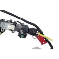 2006-2007 Honda Ridgeline Ignition Switch Column w/Key, 06351-SJC-A10, F017, OEM, 2006, 2007