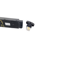 2006-2020 Honda Ridgeline Seat Switch Front Left, Black, 81653-SDB-A71, F017, OEM, 2006, 2007, 2008, 2009, 2010, 2011, 2012, 2013, 2014, 2017, 2018, 2019, 2020