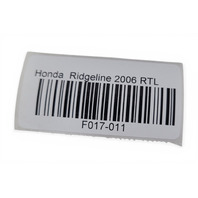 2006 Honda Ridgeline Driver Wheel Module Gray, 77810-SJC-L30ZB, F017, OEM, 2006