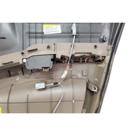 2006-2008 Honda Ridgeline Front Door Panel W/Security Left/Driver Beige, 83553-SJC-A13ZC, F017, OEM, 2006, 2007, 2008