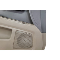 2006-2008 Honda Ridgeline Front Door Panel W/Security Left/Driver Beige, 83553-SJC-A13ZC, F017, OEM, 2006, 2007, 2008