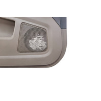 2006-2008 Honda Ridgeline Front Door Panel W/Security Left/Driver Beige, 83553-SJC-A13ZC, F017, OEM, 2006, 2007, 2008