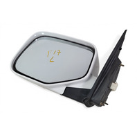 2006-2008 Honda Ridgeline Side View Mirror Left/Driver White, 76250-SJC-A21ZD, F017, OEM, 2006, 2007, 2008