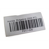 2006-2008 Honda Ridgeline Rear Bumper Step, 71510-SJC-A00ZB, F017, OEM, 2006, 2007, 2008