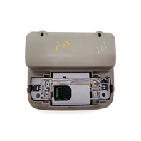 2006-2007 Honda Ridgeline Overhead Console Lamp Homelink Tray Beige, 83250-SDA-A02ZG, F017, OEM, 2006, 2007