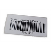 2006-2007 Honda Ridgeline Overhead Console Lamp Homelink Tray Beige, 83250-SDA-A02ZG, F017, OEM, 2006, 2007