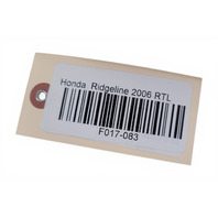 2006-2008 Honda Ridgeline Center Dash Pocket Cup Holder Beige, 77312-SJC-A03ZB, F017, OEM, 2006, 2007, 2008