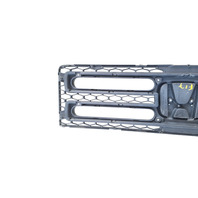 2006-2008 Honda Ridgeline RT Front Grill Grille Moulding 71100-SJC-A00ZA, F017, OEM, 2006, 2007, 2008