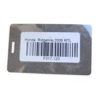 2006-2008 Honda Ridgeline A/C Air Conditioning Compressor, 38810-RGL-A01, F017, OEM, 2006, 2007, 2008