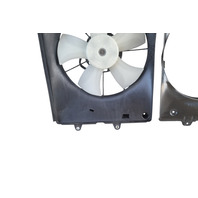 2006-2008 Honda Ridgeline Cooling Radiator 7 & 5 Blade Fan Set with Shroud, Motor, F017, OEM, 2006, 2007, 2008
