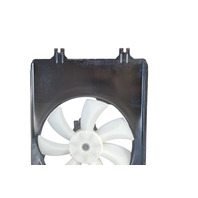 2006-2008 Honda Ridgeline Cooling Radiator 7 & 5 Blade Fan Set with Shroud, Motor, F017, OEM, 2006, 2007, 2008