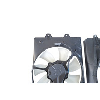 2006-2008 Honda Ridgeline Cooling Radiator 7 & 5 Blade Fan Set with Shroud, Motor, F017, OEM, 2006, 2007, 2008