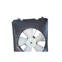 2006-2008 Honda Ridgeline Cooling Radiator 7 & 5 Blade Fan Set with Shroud, Motor, F017, OEM, 2006, 2007, 2008