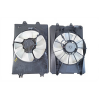 2006-2008 Honda Ridgeline Cooling Radiator 7 & 5 Blade Fan Set with Shroud, Motor, F017, OEM, 2006, 2007, 2008
