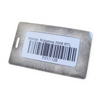 2006-2008 Honda Ridgeline Alternator Generator w/Pulley V6 3.5L 31100-RJA-A02, F017, OEM, 2006, 2007, 2008