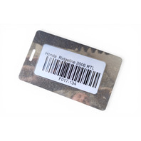 2006-2008 Honda Ridgeline Air Cleaner Air Flow Tube Outlet Duct Hose, 17228-RJE-A00, F017, OEM, 2006, 2007, 2008