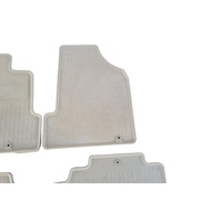 2006-2013 Honda Ridgeline Floor All Weather Carpet Set Atlas Gray 83600-SJC-A01ZC, F017, OEM, 2006, 2007, 2008, 2009, 2010, 2011, 2012, 2013