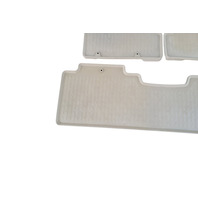 2006-2013 Honda Ridgeline Floor All Weather Carpet Set Atlas Gray 83600-SJC-A01ZC, F017, OEM, 2006, 2007, 2008, 2009, 2010, 2011, 2012, 2013