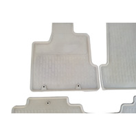 2006-2013 Honda Ridgeline Floor All Weather Carpet Set Atlas Gray 83600-SJC-A01ZC, F017, OEM, 2006, 2007, 2008, 2009, 2010, 2011, 2012, 2013