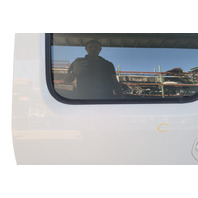 2006-2014 Honda Ridgeline Rear Left/Driver Door White, 67550-SJC-A91ZZ, F017, OEM, 2006, 2007, 2008, 2009, 2010, 2011, 2012, 2013, 2014