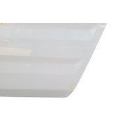 2006-2014 Honda Ridgeline Rear Left/Driver Door White, 67550-SJC-A91ZZ, F017, OEM, 2006, 2007, 2008, 2009, 2010, 2011, 2012, 2013, 2014