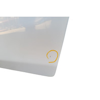 2006-2014 Honda Ridgeline Rear Left/Driver Door White, 67550-SJC-A91ZZ, F017, OEM, 2006, 2007, 2008, 2009, 2010, 2011, 2012, 2013, 2014