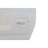 2006-2014 Honda Ridgeline Rear Left/Driver Door White, 67550-SJC-A91ZZ, F017, OEM, 2006, 2007, 2008, 2009, 2010, 2011, 2012, 2013, 2014