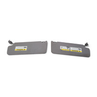 2017-2026 Honda Ridgeline Sun Shade Visor Left/Right Grey Set, 83230-TG7-A02ZB, F018, OEM, 2017, 2018, 2019, 2020, 2021, 2022, 2023, 2024, 2025, 2026
