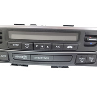 2017-2019 Honda Ridgeline A/C Heater Climate Control Unit, 79600-T6Z-A41, F018, OEM, 2017, 2018, 2019
