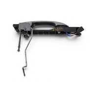 2017-2024 Honda Ridgeline Front Left/Driver Exterior Door Handle, Silver Metallic, 72181-TG7-A81ZB, F018, OEM, 2017, 2018, 2019, 2020, 2021, 2022, 2023, 2024