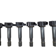 2017-2025 Honda Ridgeline Igniter Plug Hole Ignition Coil Set (6) 30520-5G0-A01, F018, OEM, 2017, 2018, 2019, 2020, 2021, 2022, 2023, 2024, 2025