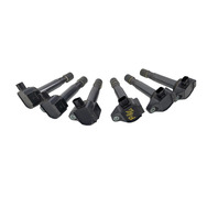 2017-2025 Honda Ridgeline Igniter Plug Hole Ignition Coil Set (6) 30520-5G0-A01, F018, OEM, 2017, 2018, 2019, 2020, 2021, 2022, 2023, 2024, 2025