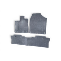 2017-2026 Honda Ridgeline Interior Carpet 4 Piece Floor Mat Set Black, 83600-T6Z-A01ZA, F018, OEM, 2017, 2018, 2019, 2020, 2021, 2022, 2023, 2024, 2025, 2026