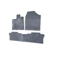 2017-2026 Honda Ridgeline Interior Carpet 4 Piece Floor Mat Set Black, 83600-T6Z-A01ZA, F018, OEM, 2017, 2018, 2019, 2020, 2021, 2022, 2023, 2024, 2025, 2026