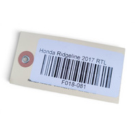 2017-2025 Honda Ridgeline Plastic Battery Tray/Base 74190-TZ5-A11, F018, OEM, 2017, 2018, 2019, 2020, 2021, 2022, 2023, 2024, 2025