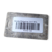 2017-2019 Honda Ridgeline A/C Air Condition Compressor Pulley 38810-RLV-A02, F018, OEM, 2017, 2018, 2019