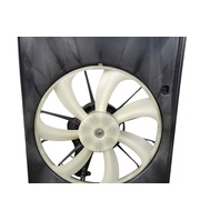2017-2023 Honda Ridgeline Right Radiator Cooling Fan Shroud & Motor 38616-5J6-A01, F018, OEM, 2017, 2018, 2019, 2020, 2021, 2022, 2023