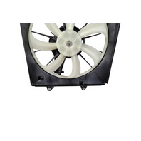 2017-2023 Honda Ridgeline Right Radiator Cooling Fan Shroud & Motor 38616-5J6-A01, F018, OEM, 2017, 2018, 2019, 2020, 2021, 2022, 2023