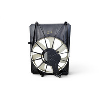 2017-2023 Honda Ridgeline Right Radiator Cooling Fan Shroud & Motor 38616-5J6-A01, F018, OEM, 2017, 2018, 2019, 2020, 2021, 2022, 2023