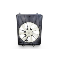 2017-2023 Honda Ridgeline Right Radiator Cooling Fan Shroud & Motor 38616-5J6-A01, F018, OEM, 2017, 2018, 2019, 2020, 2021, 2022, 2023