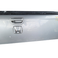2017-2023 Honda Ridgeline Rear Tail Gate Bed Trunk Door Silver Metallic, 68100-T6Z-A91ZZ, F018, OEM, 2017, 2018, 2019, 2020, 2021, 2022, 2023